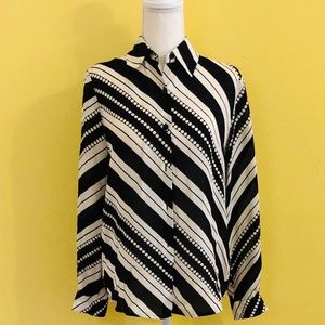 City Silk Blouse, Size Small